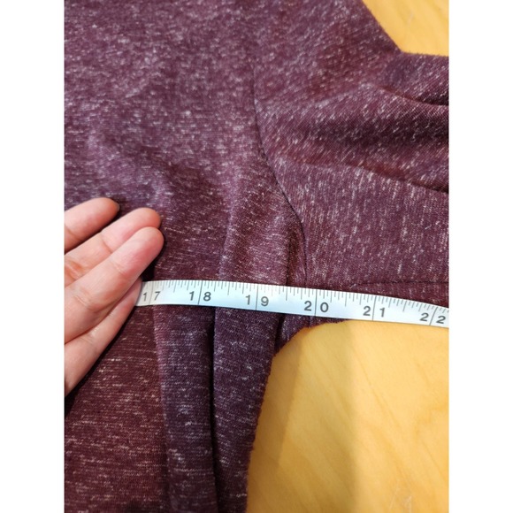 Armani Collezioni Burgundy Long Sleeve Knit Sweater Top‎ XL - Picture 7 of 8